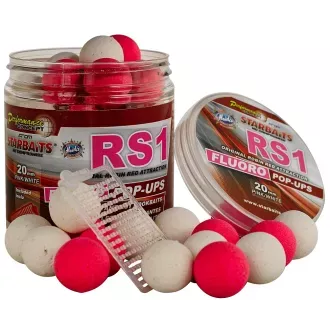 Plovoucí boilies Fluo Starbaits RS1 80g - 20 mm